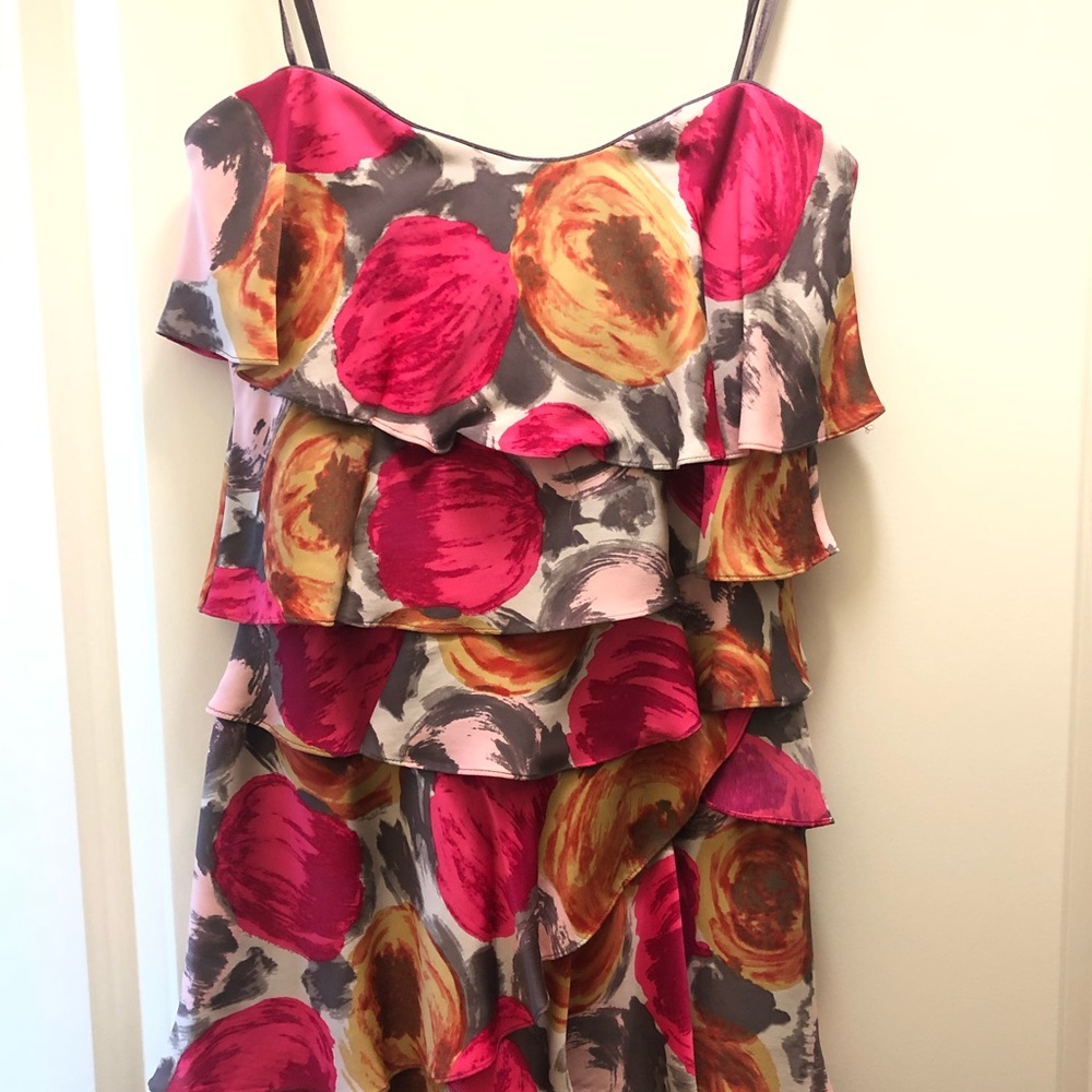 Bcbg Ruffle Mini Dress Size 0